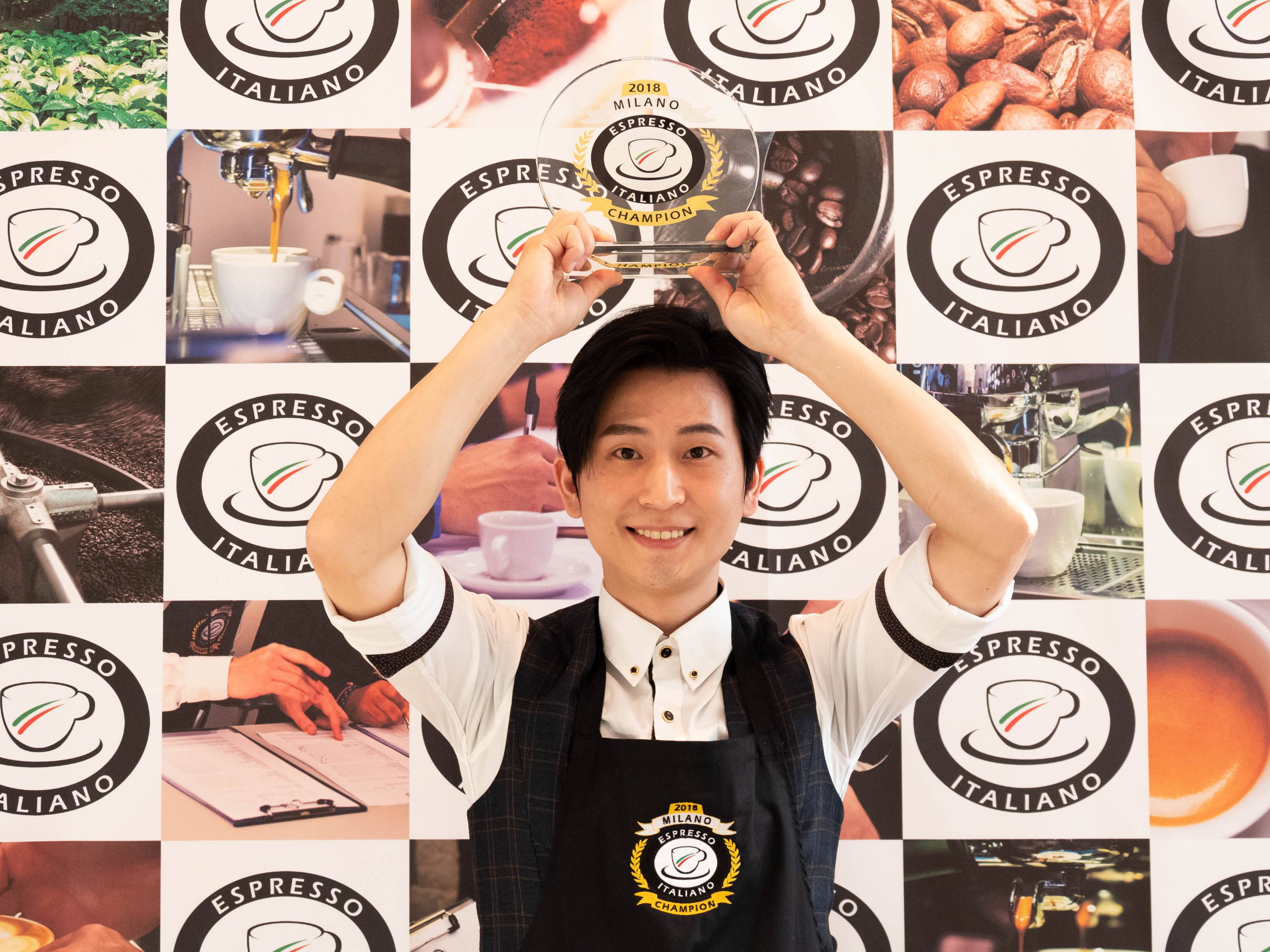 Chang Chung-Lun, Espresso Italiano Champion 2018